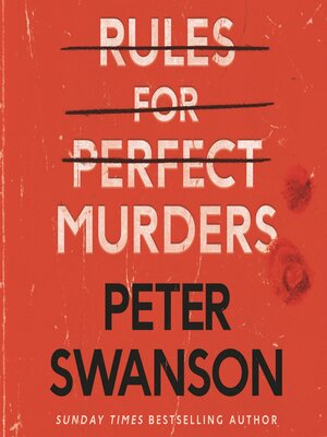 cover image of Rules for Perfect Murders
